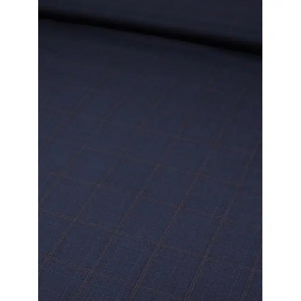 Ex-Designer Wool Challis Fabric - Edinburgh Check – view 6 – Truro Fabrics