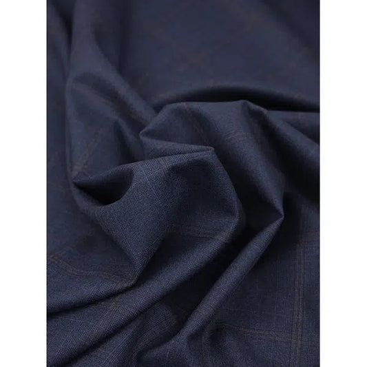 Ex-Designer Wool Challis Fabric - Edinburgh Check – Truro Fabrics