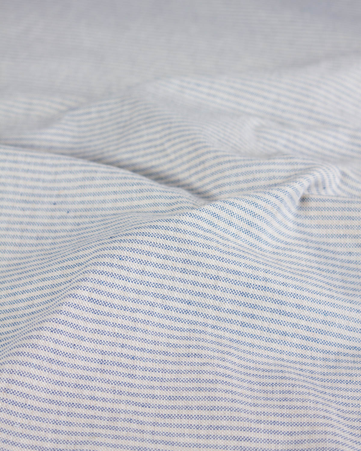 Extra Wide Curtain and Interiors Fabric - Mini Vera Stripe - Neptune