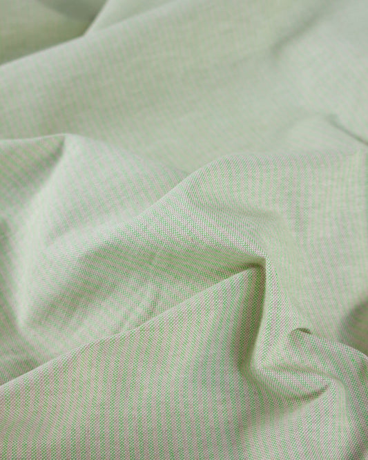 Extra Wide Curtain and Interiors Fabric - Mini Vera Stripe - Pistachio
