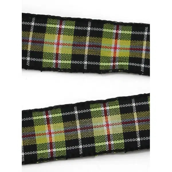 Fabric Ribbon - Cornish National Tartan (15mm) – view 3 – Truro Fabrics
