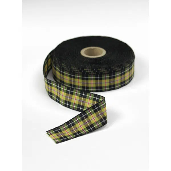 Fabric Ribbon - Cornish National Tartan (25mm) – Truro Fabrics
