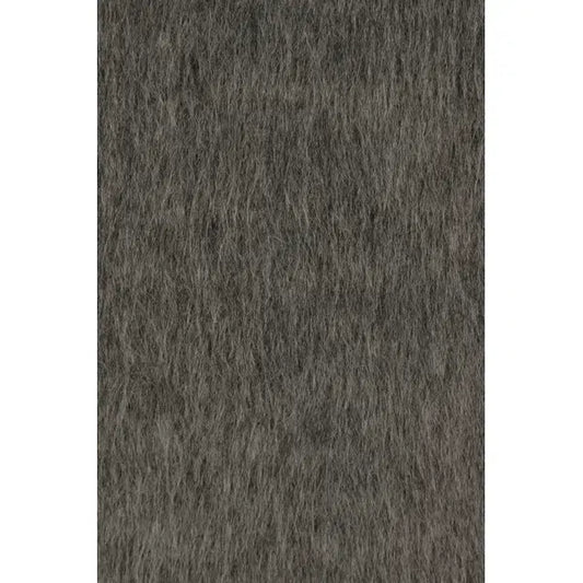 Faux Fur Fabric - Grey – view 2 – Truro Fabrics