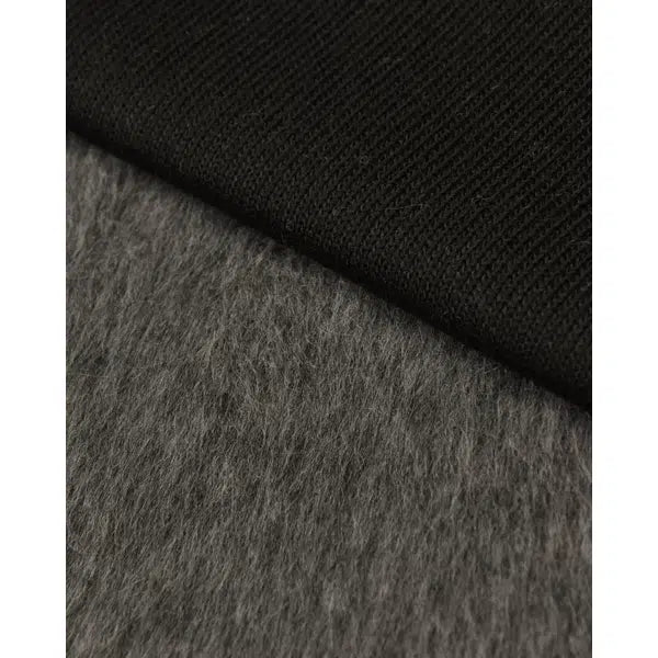 Faux Fur Fabric - Grey – view 4 – Truro Fabrics