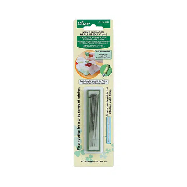 Clover - Fine Felting Needle Refills – Truro Fabrics