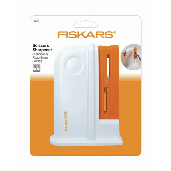 Fiskars Scissor Sharpener - Universal – view 2 – Truro Fabrics