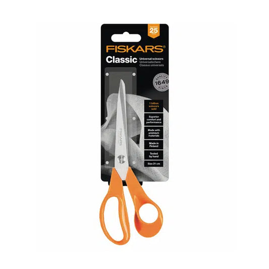 Fiskars - Universal Scissors - 21cm – Truro Fabrics
