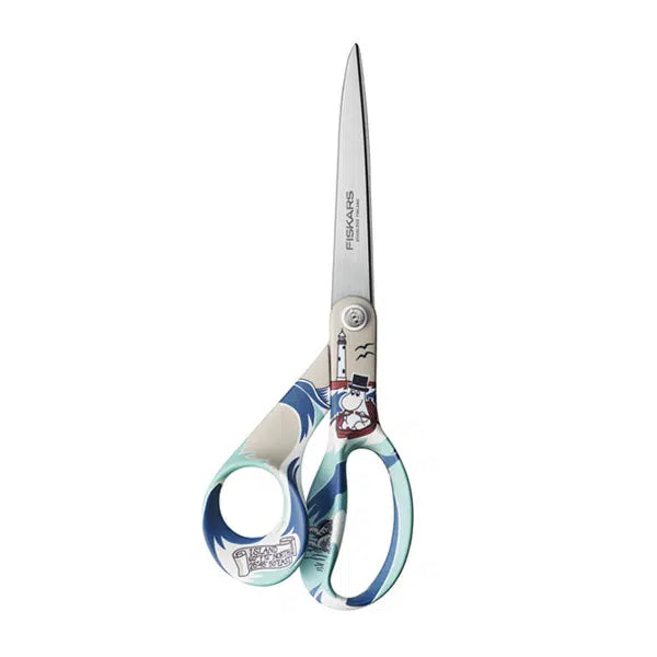 Fiskars x Moomin Universal Scissors – Moominpappa – view 2 – Truro Fabrics