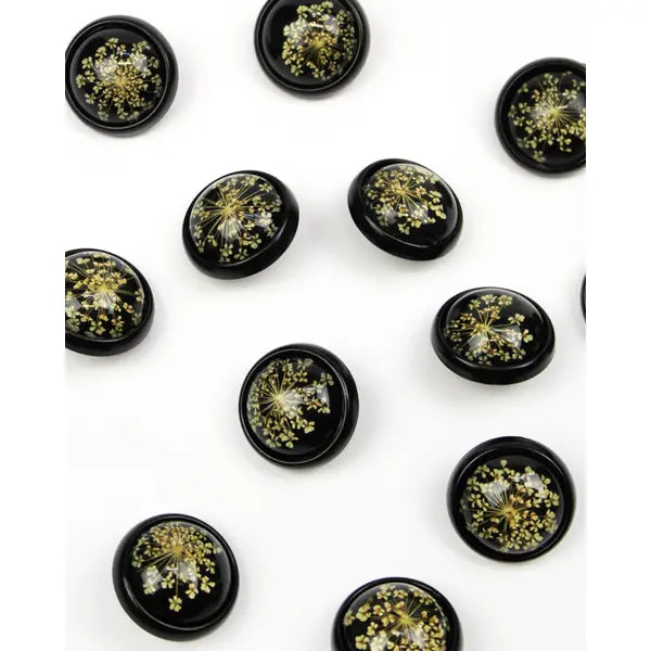Button - Flower Press - 30mm – Truro Fabrics