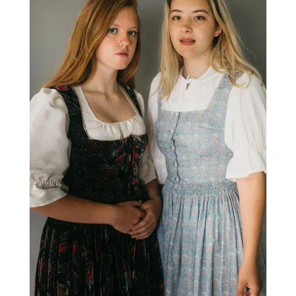 Folkwear - Paper Sewing Pattern - 123 Austrian Dirndl – view 5 – Truro Fabrics