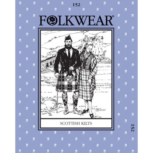 Folkwear - Paper Sewing Pattern - 152 Scottish Kilts – view 2 – Truro Fabrics