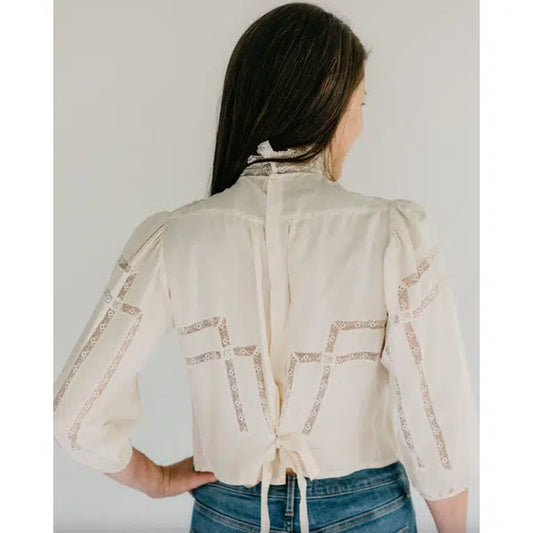 Folkwear - Paper Sewing Pattern - 205 Gibson Girl Blouse – view 2 – Truro Fabrics