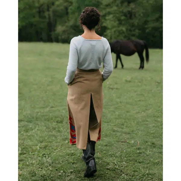 Folkwear - Paper Sewing Pattern - 231 Big Sky Riding Skirt – view 3 – Truro Fabrics