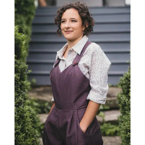 Folkwear - Paper Sewing Pattern - 240 Rosie the Riveter – view 3 – Truro Fabrics