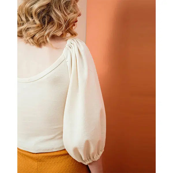 Friday Pattern Co - Paper Sewing Pattern - Adrienne Blouse – view 4 – Truro Fabrics
