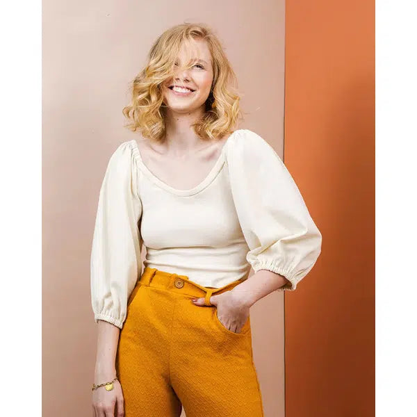 Friday Pattern Co - Paper Sewing Pattern - Adrienne Blouse – Truro Fabrics