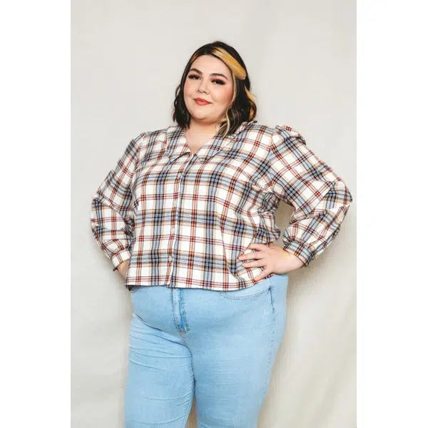 Friday Pattern Co - Paper Sewing Pattern - Patina Blouse – view 3 – Truro Fabrics