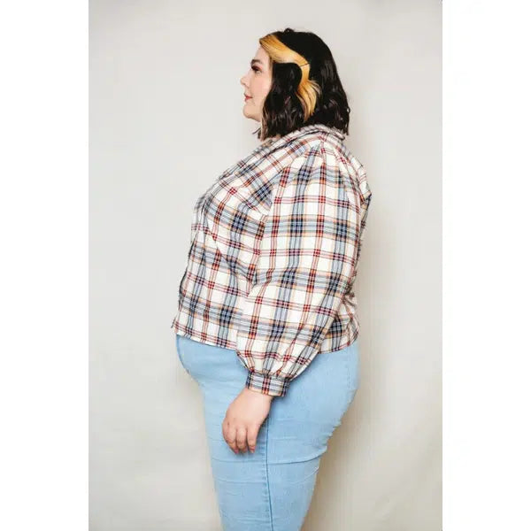 Friday Pattern Co - Paper Sewing Pattern - Patina Blouse – view 4 – Truro Fabrics