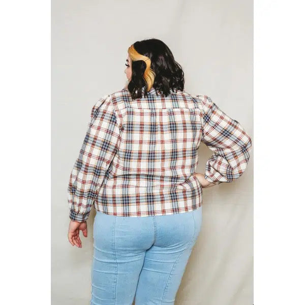 Friday Pattern Co - Paper Sewing Pattern - Patina Blouse – view 5 – Truro Fabrics
