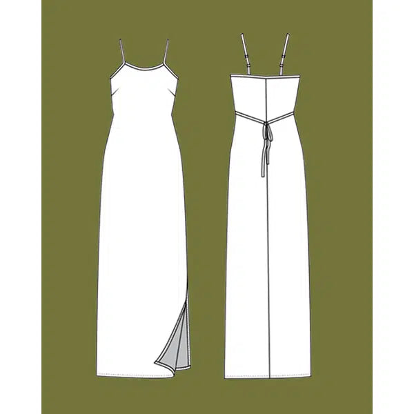 Friday Pattern Co - Paper Sewing Pattern - Saltwater Slip Dress – view 6 – Truro Fabrics
