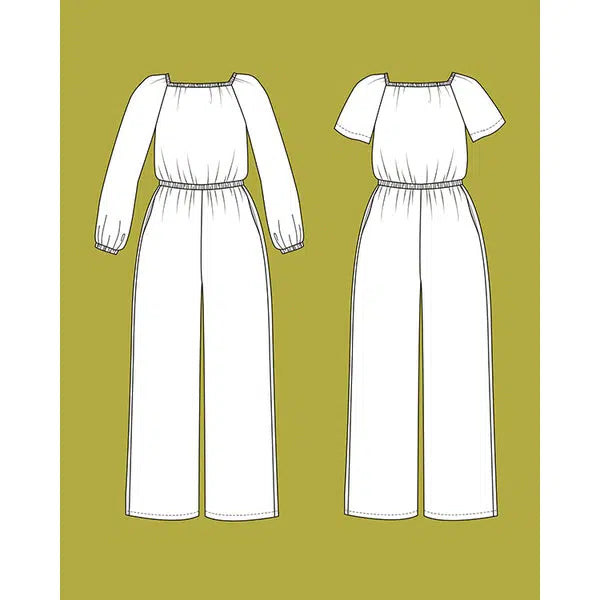 Friday Pattern Co - Paper Sewing Pattern - The Avenir Jumpsuit – view 11 – Truro Fabrics