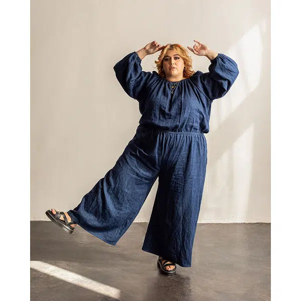 Friday Pattern Co - Paper Sewing Pattern - The Avenir Jumpsuit – view 14 – Truro Fabrics