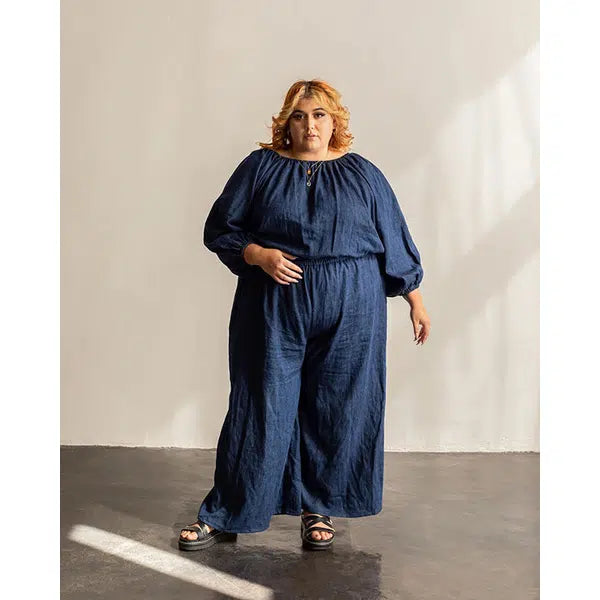 Friday Pattern Co - Paper Sewing Pattern - The Avenir Jumpsuit – view 4 – Truro Fabrics