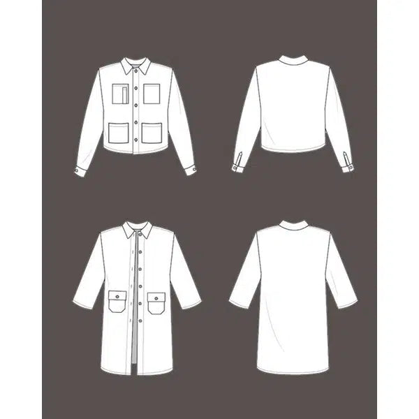 Friday Pattern Co - Paper Sewing Pattern - The Ilford Jacket – view 4 – Truro Fabrics