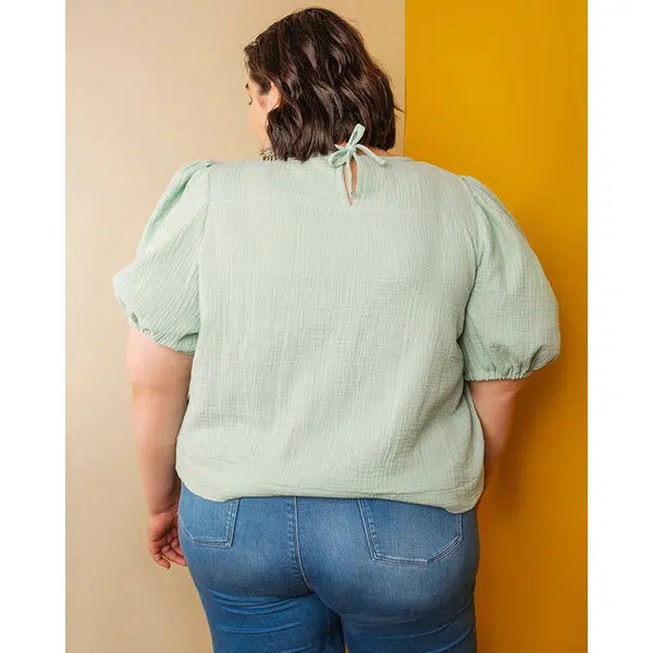 Friday Pattern Co - Paper Sewing Pattern - The Sagebrush Top – view 2 – Truro Fabrics