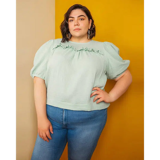Friday Pattern Co - Paper Sewing Pattern - The Sagebrush Top – Truro Fabrics