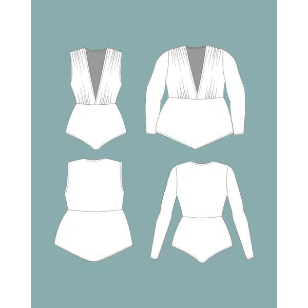 Friday Pattern Co - Paper Sewing Pattern - The Seabright Swimmer – view 5 – Truro Fabrics
