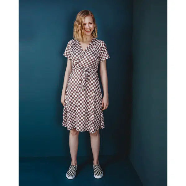Friday Pattern Co - Paper Sewing Pattern - The Westcliff Dress – view 4 – Truro Fabrics