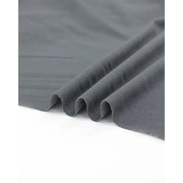 Genie Stretch Denim Fabric - Grey – view 2 – Truro Fabrics