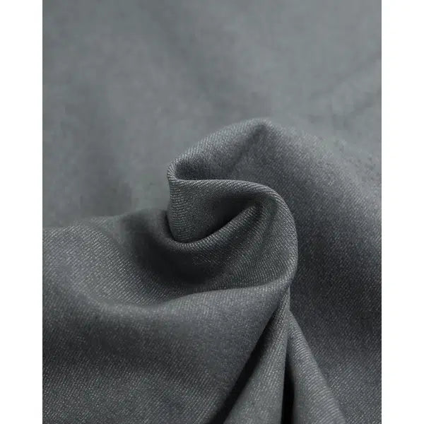 Genie Stretch Denim Fabric - Grey – view 4 – Truro Fabrics