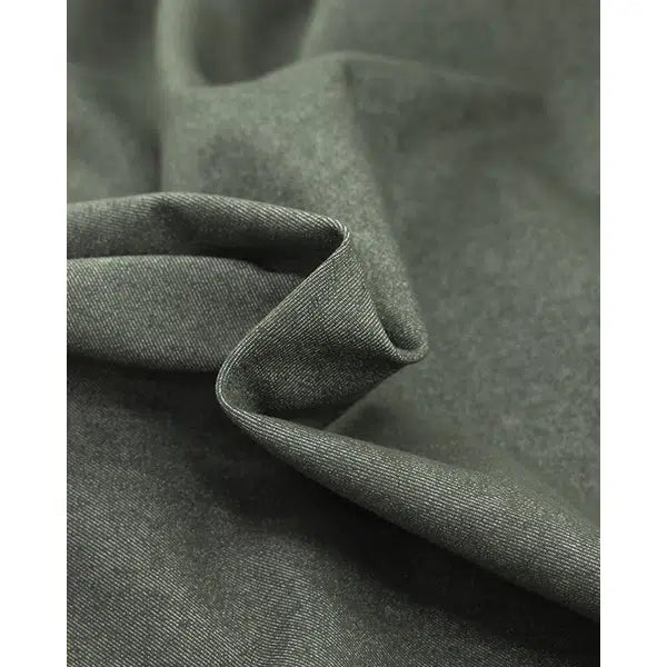 Genie Stretch Denim Fabric - Olive – view 3 – Truro Fabrics