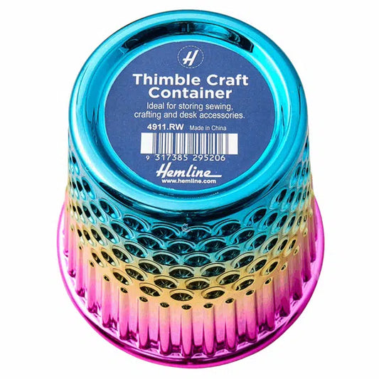 Giant Thimble Pot - Rainbow – view 2 – Truro Fabrics