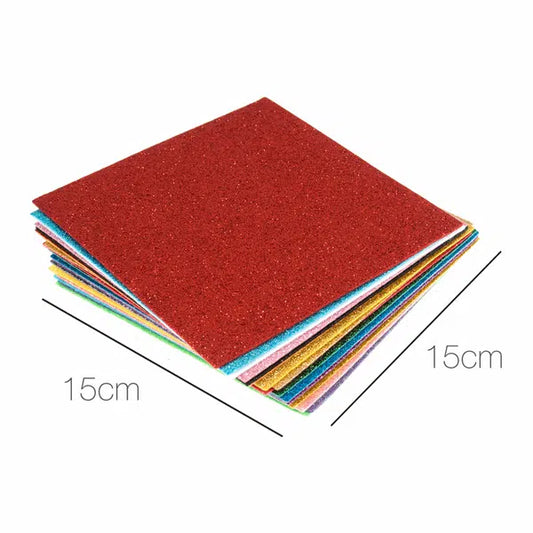 Glitter Felt Pack - 20 Assorted – view 2 – Truro Fabrics