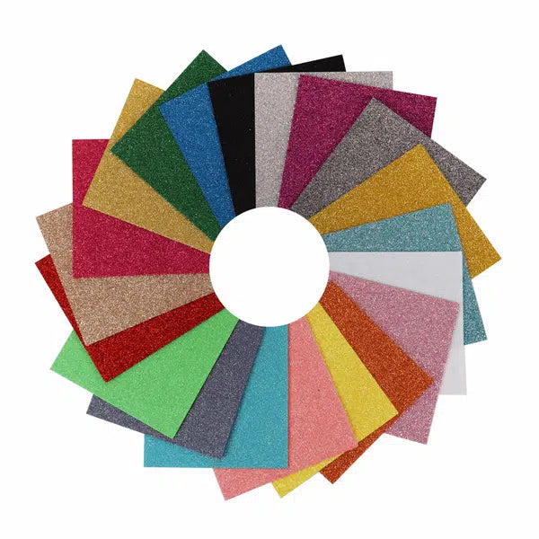 Glitter Felt Pack - 20 Assorted – view 3 – Truro Fabrics