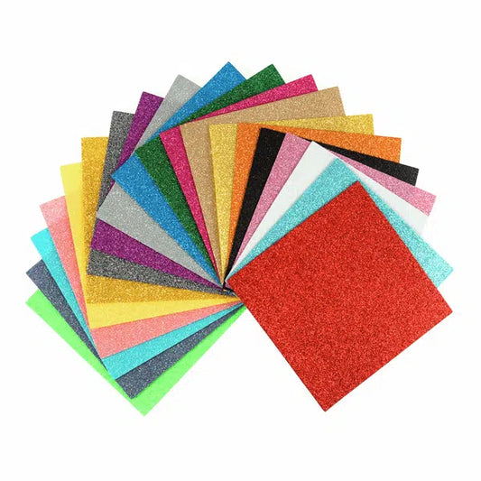 Glitter Felt Pack - 20 Assorted – Truro Fabrics