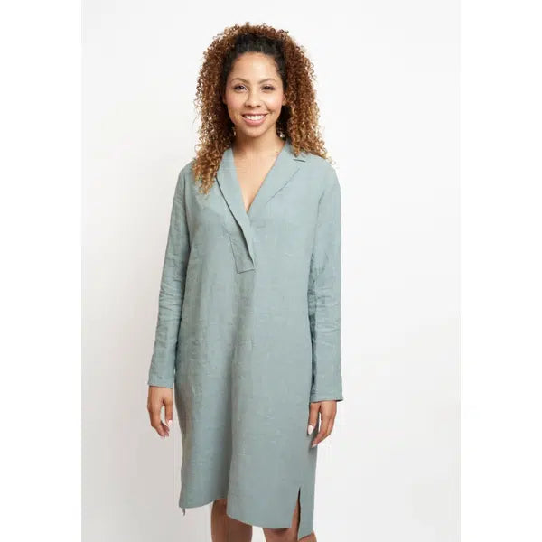 Grainline Studio - Paper Sewing Pattern - Augusta Shirt & Dress – view 3 – Truro Fabrics