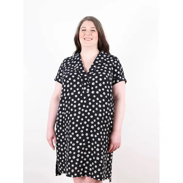 Grainline Studio - Paper Sewing Pattern - Augusta Shirt & Dress – view 4 – Truro Fabrics