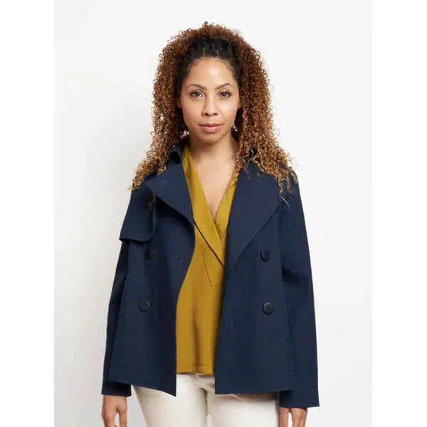 Grainline Studio - Paper Sewing Pattern - Cortland Trench – view 2 – Truro Fabrics