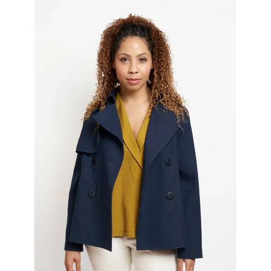 Grainline Studio - Paper Sewing Pattern - Cortland Trench – view 2 – Truro Fabrics