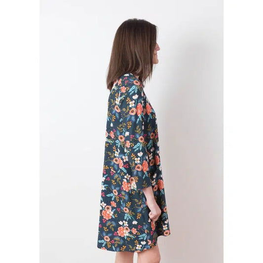 Grainline Studio - Paper Sewing Pattern - Farrow Dress – view 2 – Truro Fabrics