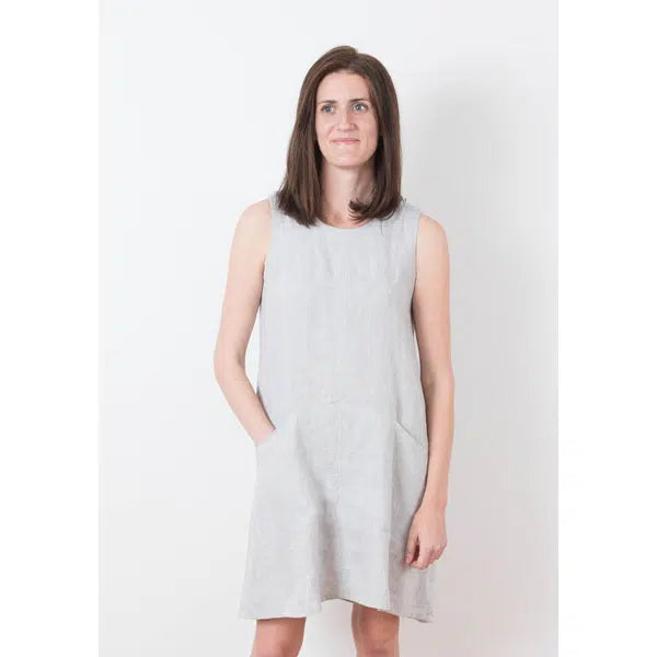 Grainline Studio - Paper Sewing Pattern - Farrow Dress – view 4 – Truro Fabrics