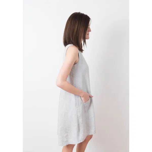 Grainline Studio - Paper Sewing Pattern - Farrow Dress – view 5 – Truro Fabrics