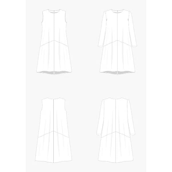 Grainline Studio - Paper Sewing Pattern - Farrow Dress – view 7 – Truro Fabrics