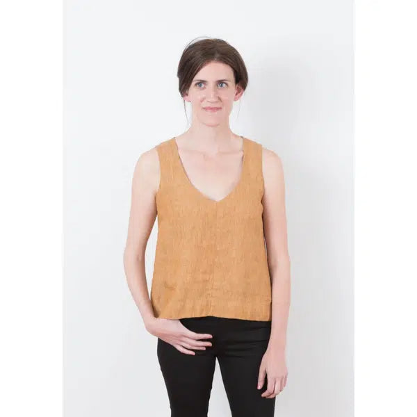 Grainline Studio - Paper Sewing Pattern - Hadley Top – view 2 – Truro Fabrics