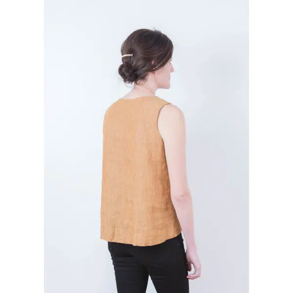 Grainline Studio - Paper Sewing Pattern - Hadley Top – view 3 – Truro Fabrics