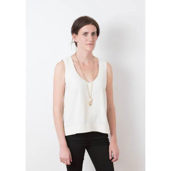 Grainline Studio - Paper Sewing Pattern - Hadley Top – view 4 – Truro Fabrics